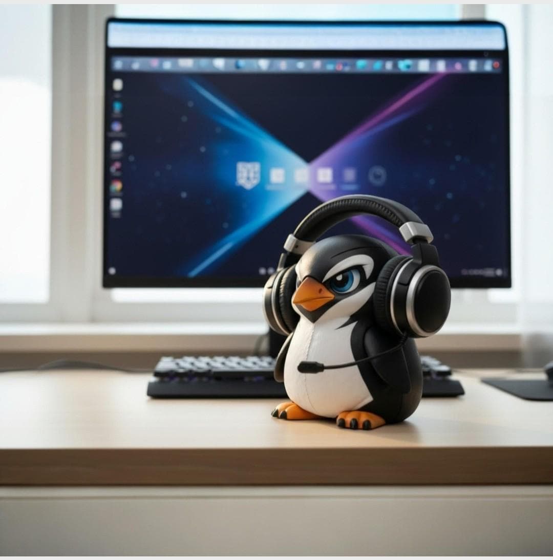 Penguin Headphone Stand, 3D Printed Headset Holder for Gaming Desk __etsy:8098090870