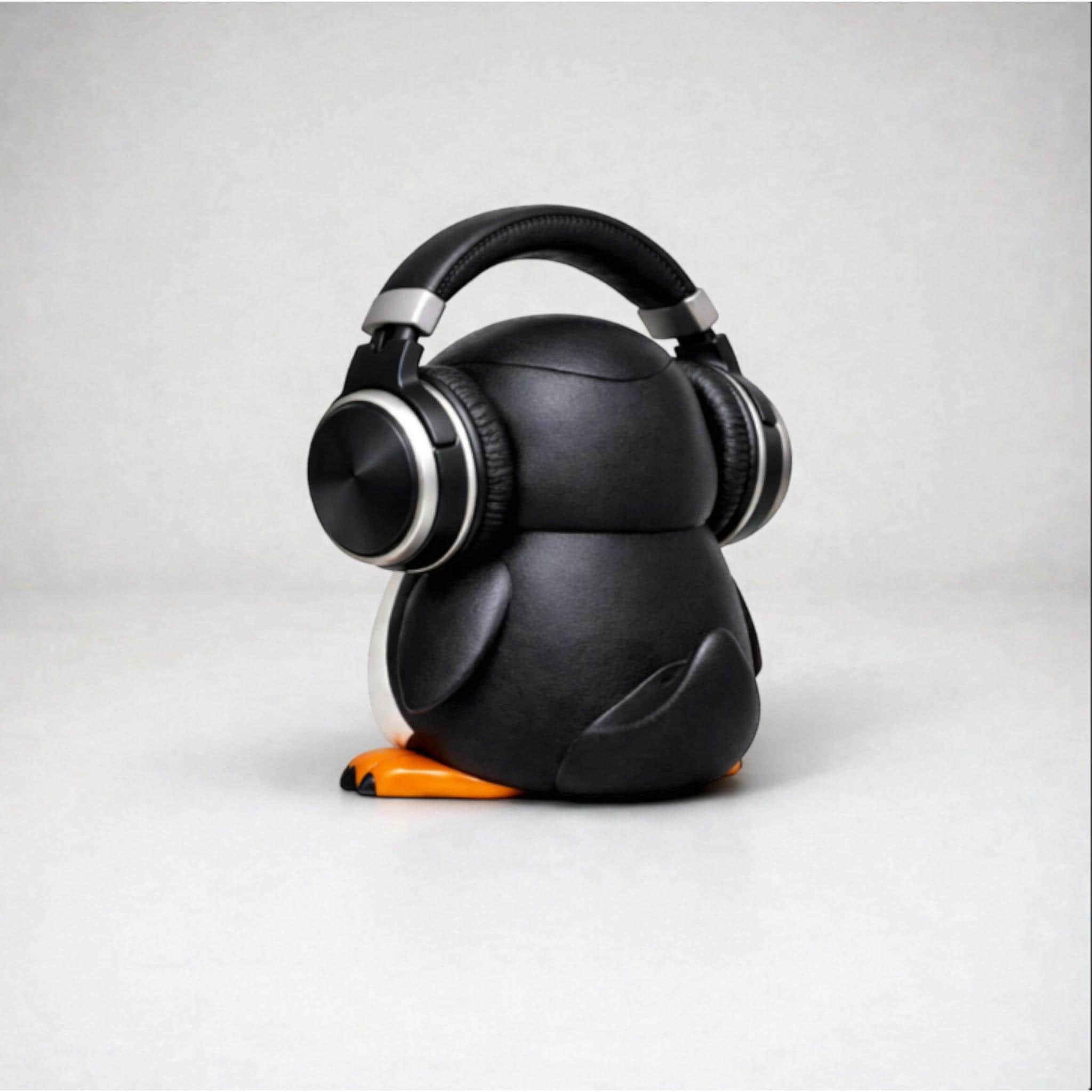 Penguin Headphone Stand, 3D Printed Headset Holder for Gaming Desk – 3D printed headphone stand detail 13