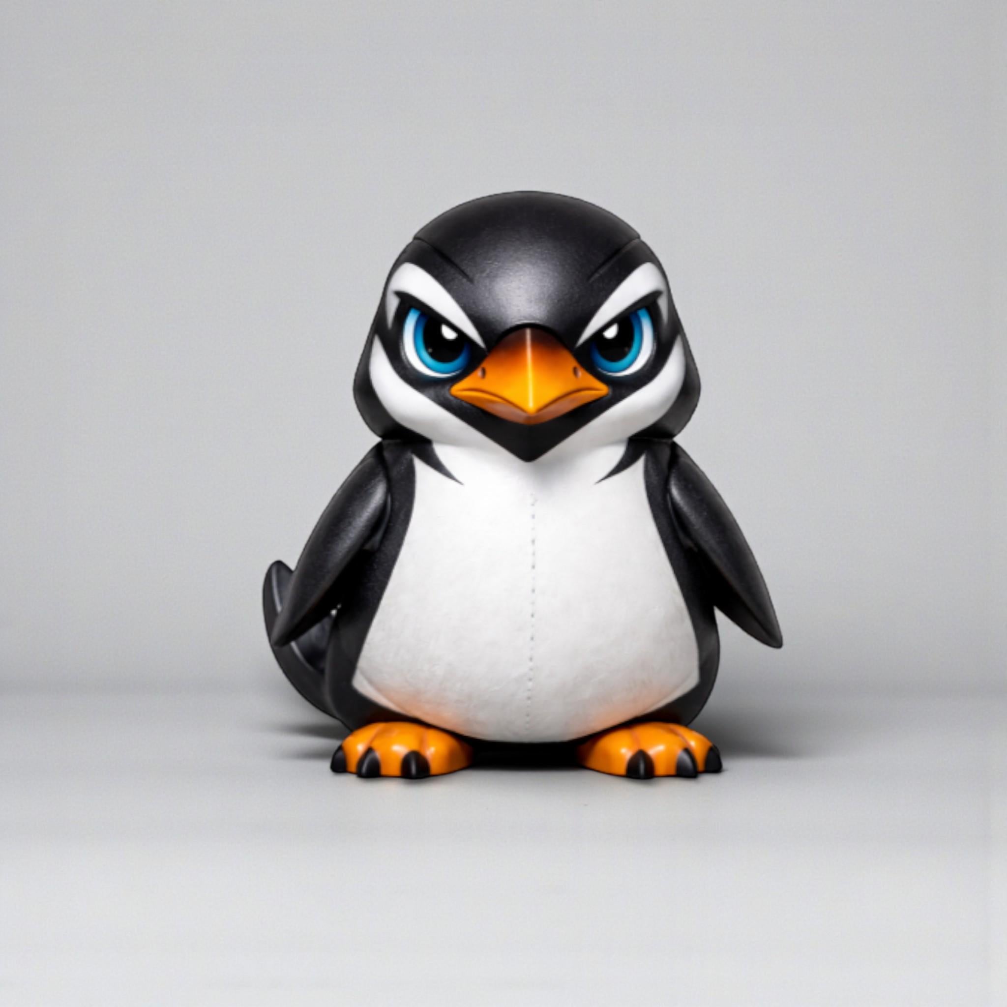 Penguin Headphone Stand, 3D Printed Headset Holder for Gaming Desk – 3D printed headphone stand detail 15