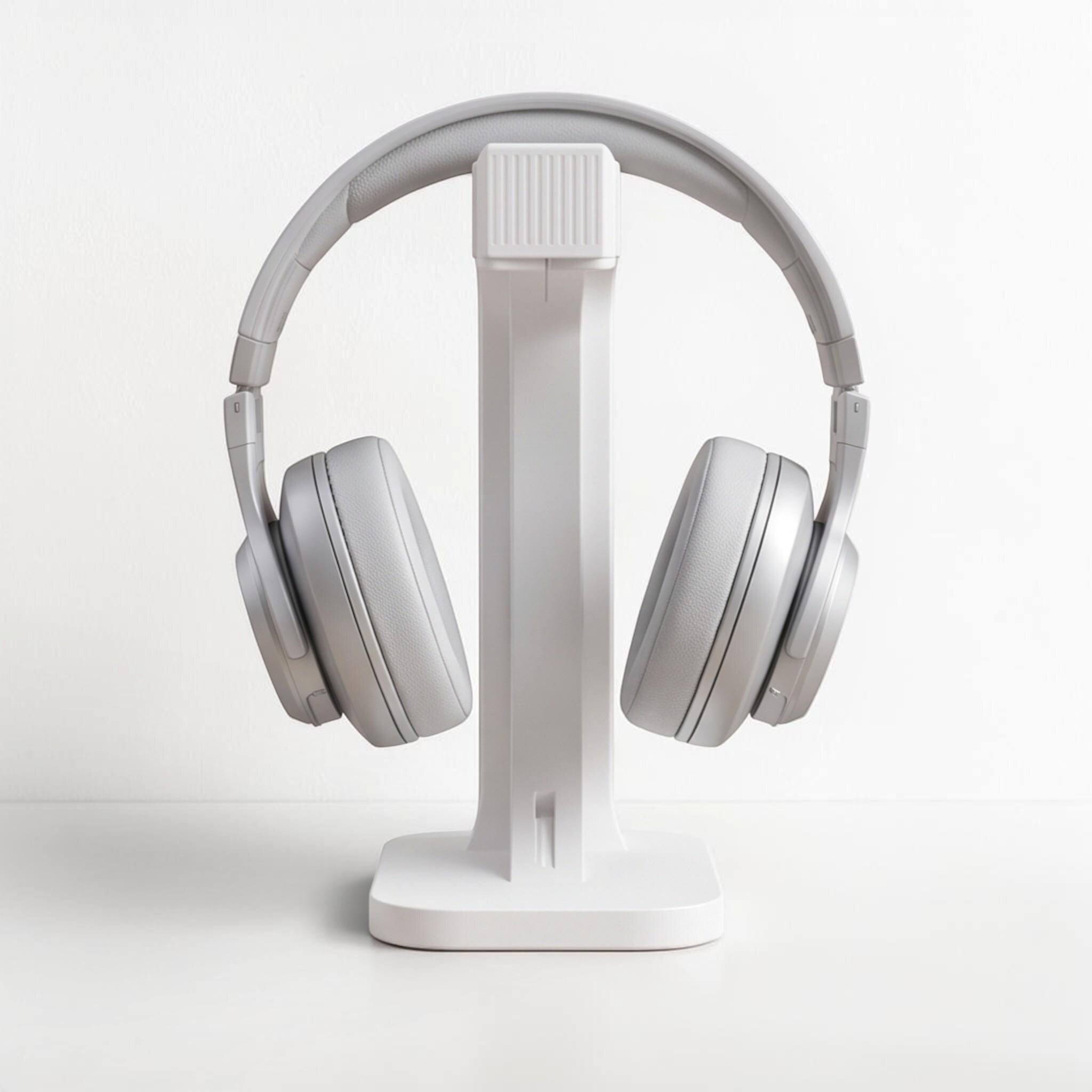 Minimalist Gaming Headset Stand – 3D Printed Desk Organizer – 3D printed headphone stand detail 6