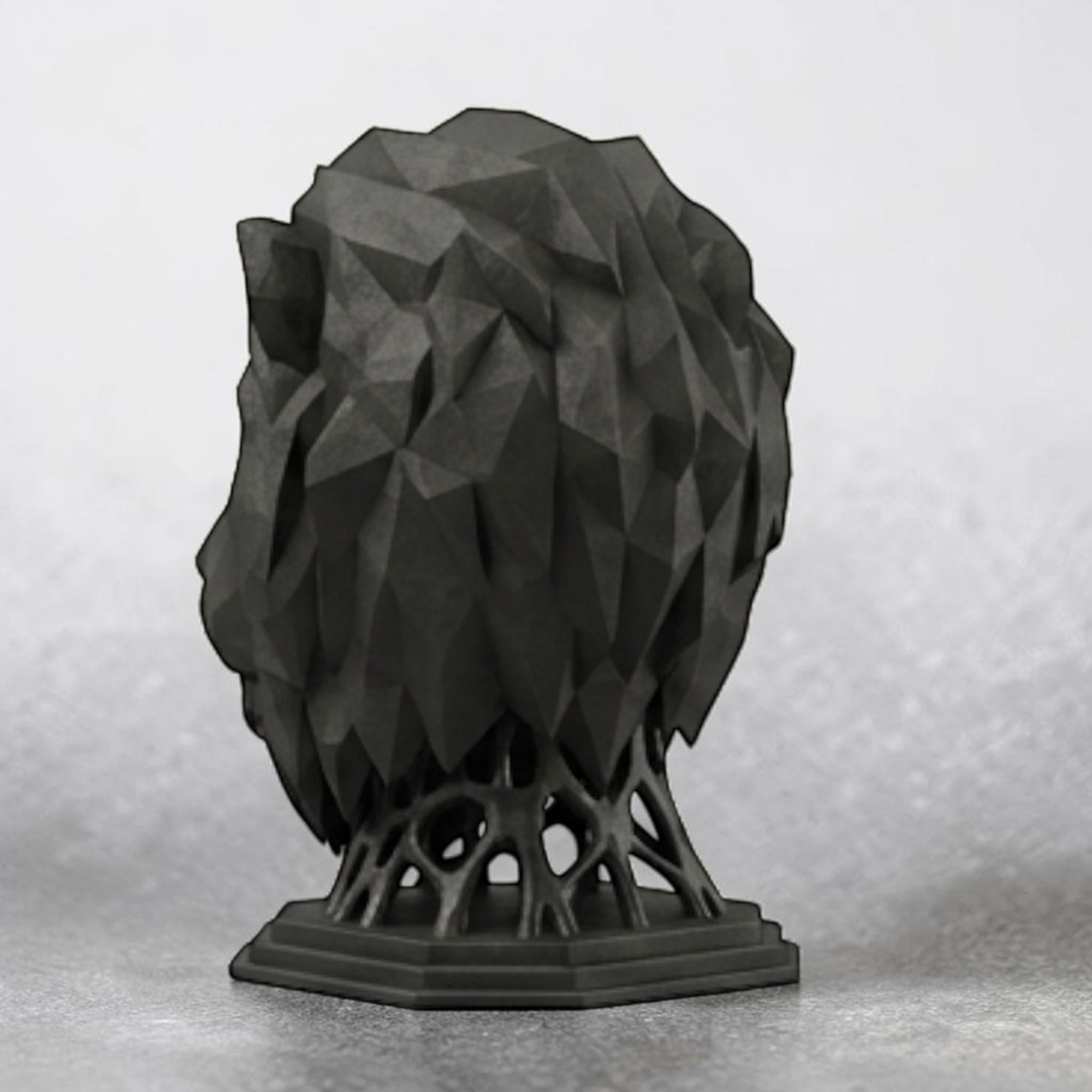 Lion Headphone Holder – Minimalist Gaming Desk Organizer – 3D printed headphone stand detail 15