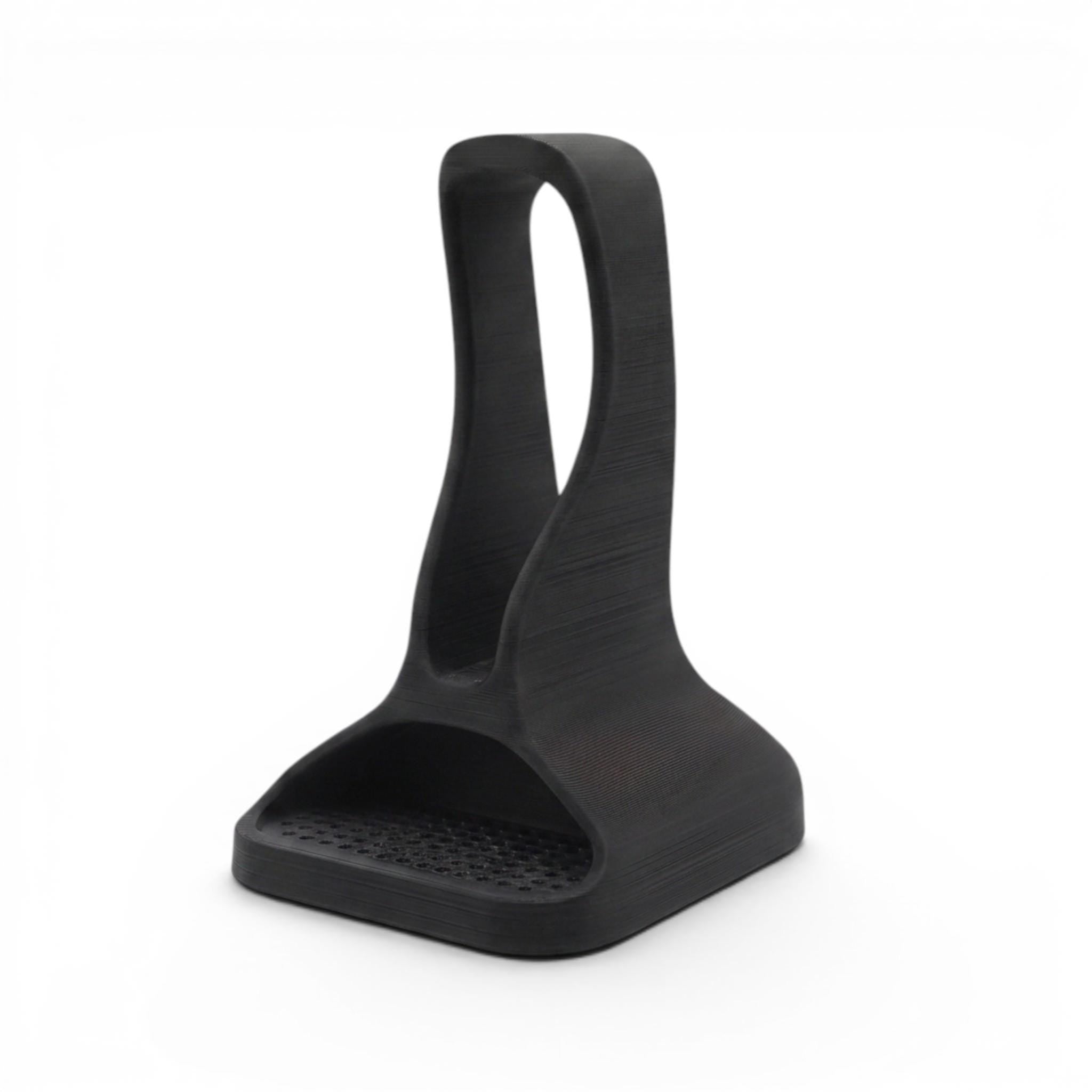 Headphone Stand with Earbud Tray – 3D Printed Minimalist Organizer – 3D printed headphone stand detail 9