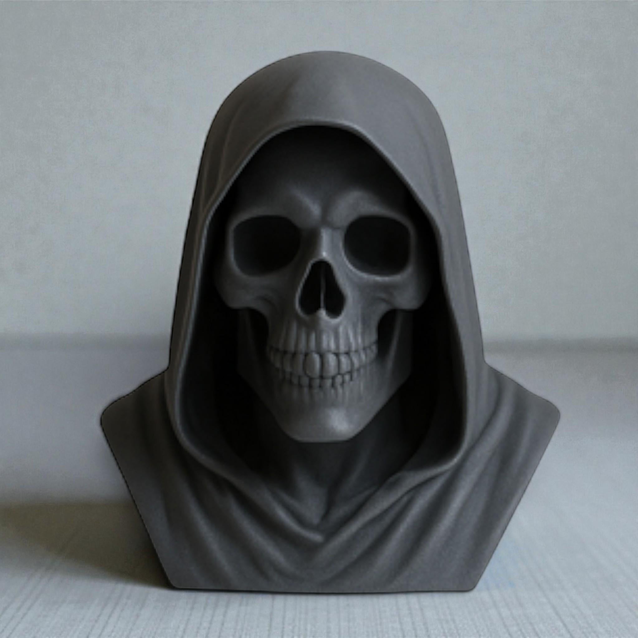 Death Angel Headphone Stand – Gothic Gaming Desk Decor – 3D printed headphone stand detail 14
