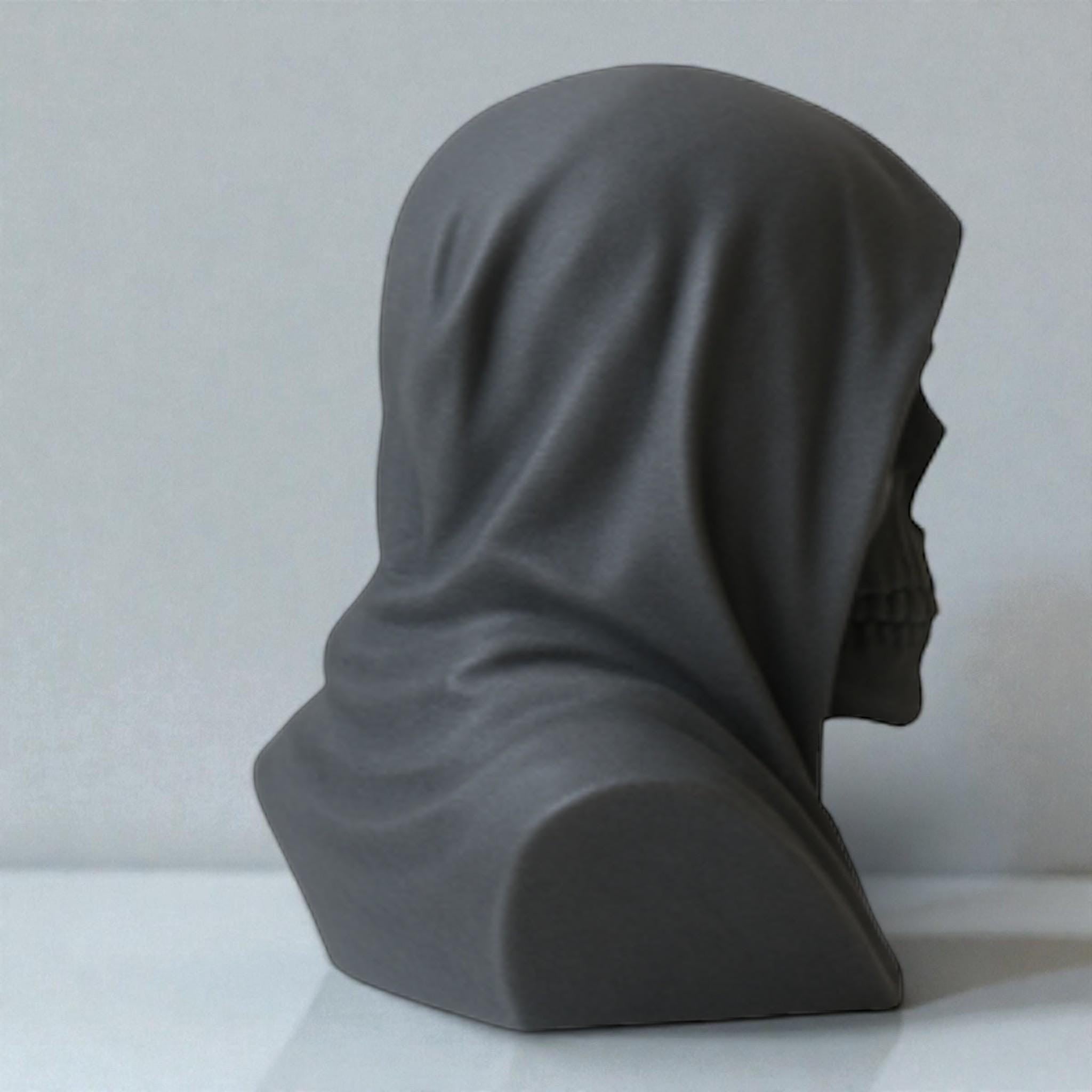 Death Angel Headphone Stand – Gothic Gaming Desk Decor – 3D printed headphone stand detail 18