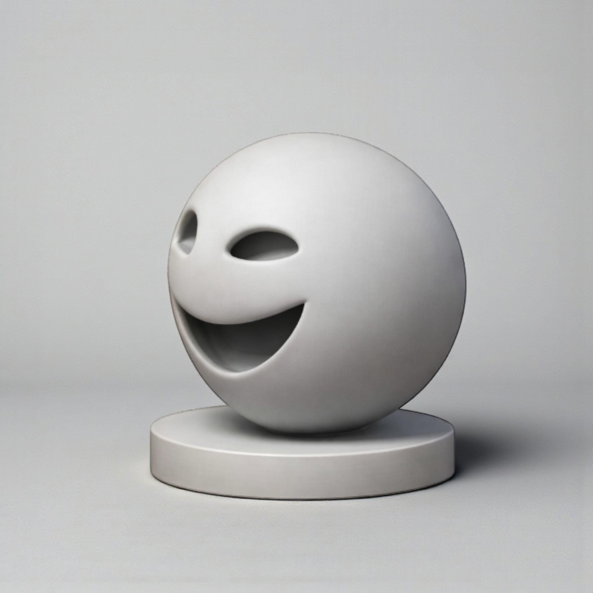 Smiley Headphone Stand – 3D Printed Minimalist Gaming Desk Organizer – 3D printed headphone stand detail 11