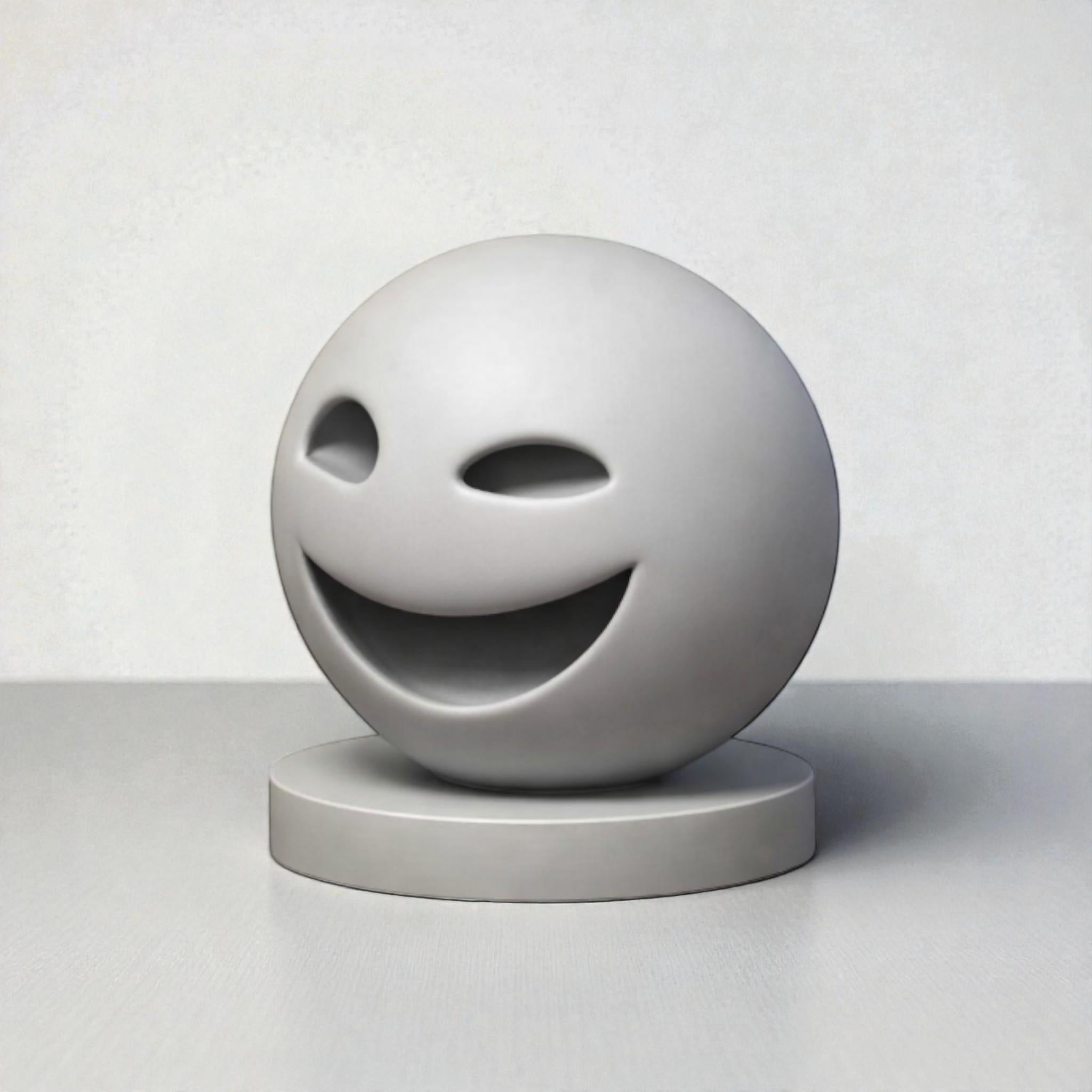 Smiley Headphone Stand – 3D Printed Minimalist Gaming Desk Organizer – 3D printed headphone stand detail 9