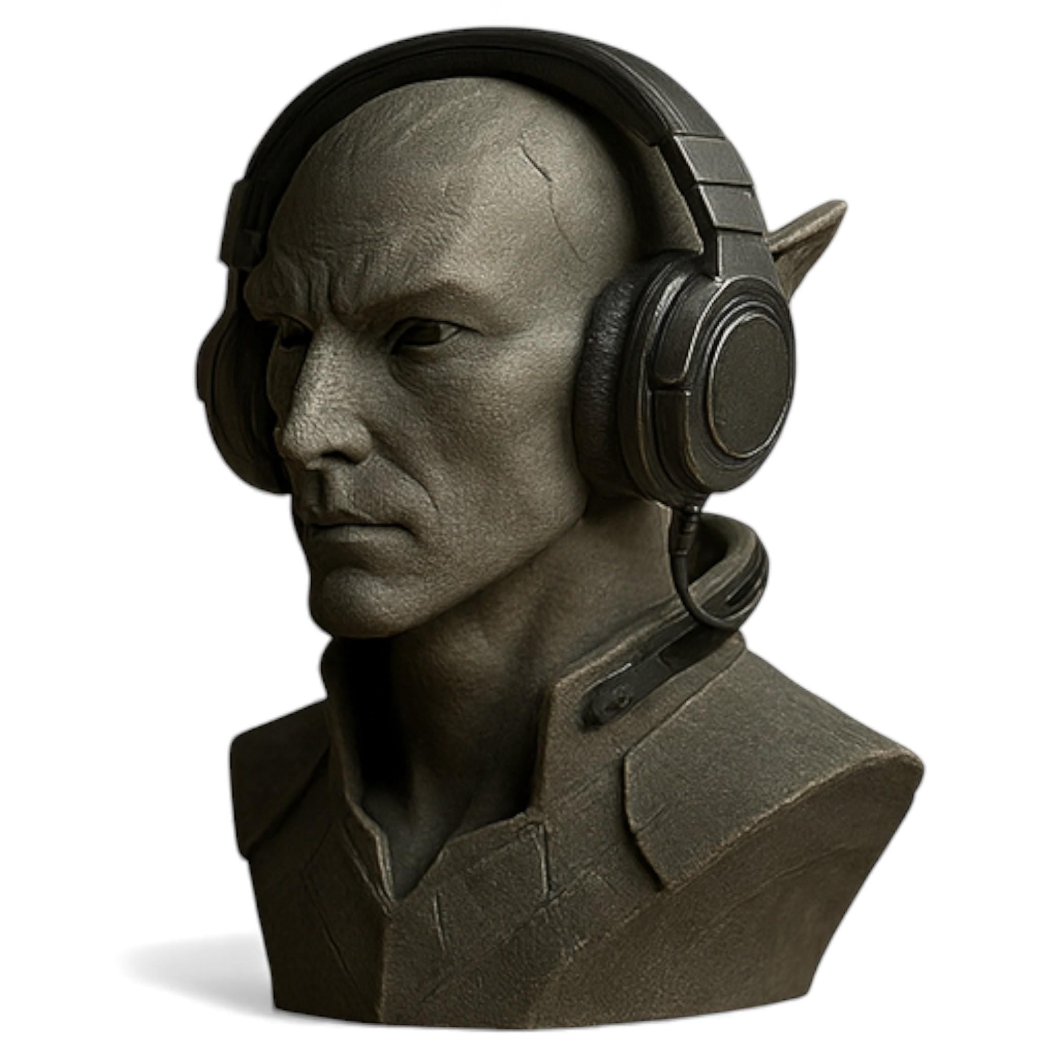 3D Printed Elf Headset Stand, Gaming Accessory – 3D printed headphone stand detail 10
