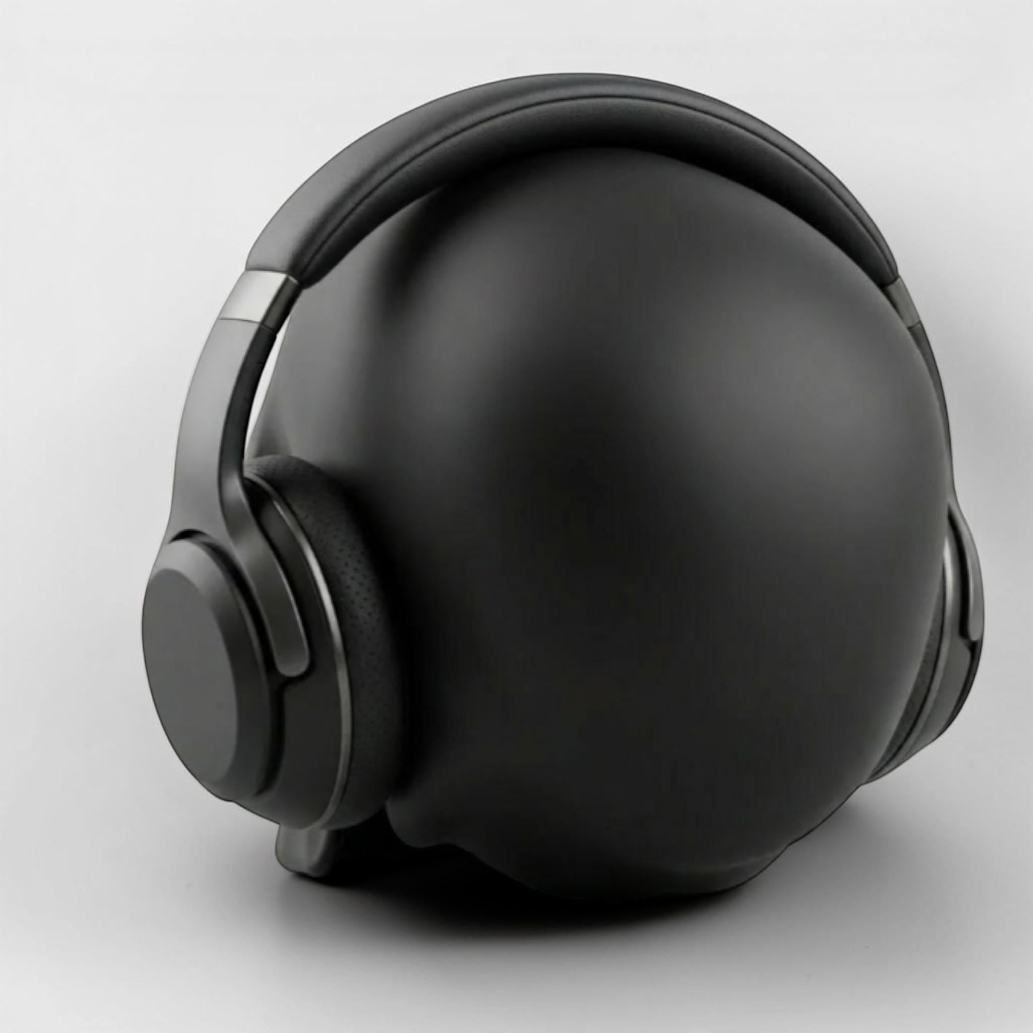 Skull Headphone Stand – Gothic Horror Desk Decor for Gamers – 3D printed headphone stand detail 15